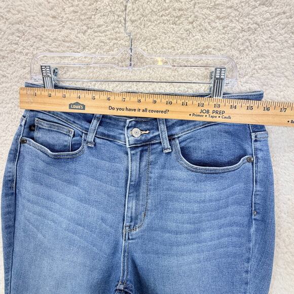 Judy Blue Boot Cut Jeans Women 14W Light Denim Stretch High Rise Casual Pockets - Picture 6 of 13